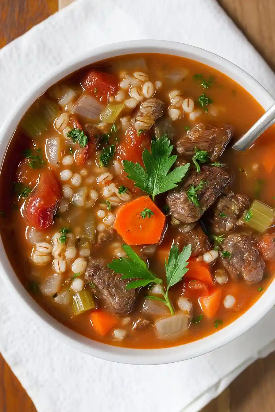 beef barley soup