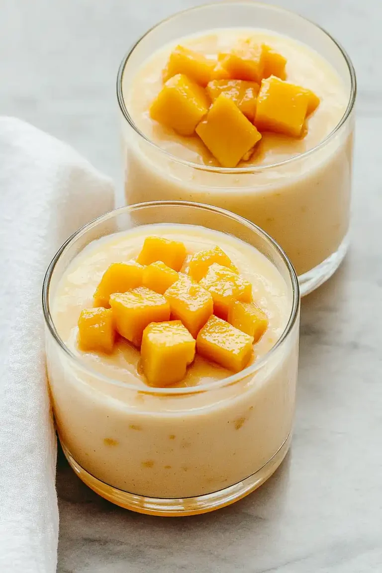mango pudding