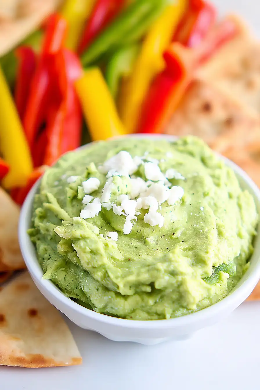 avocado feta dip