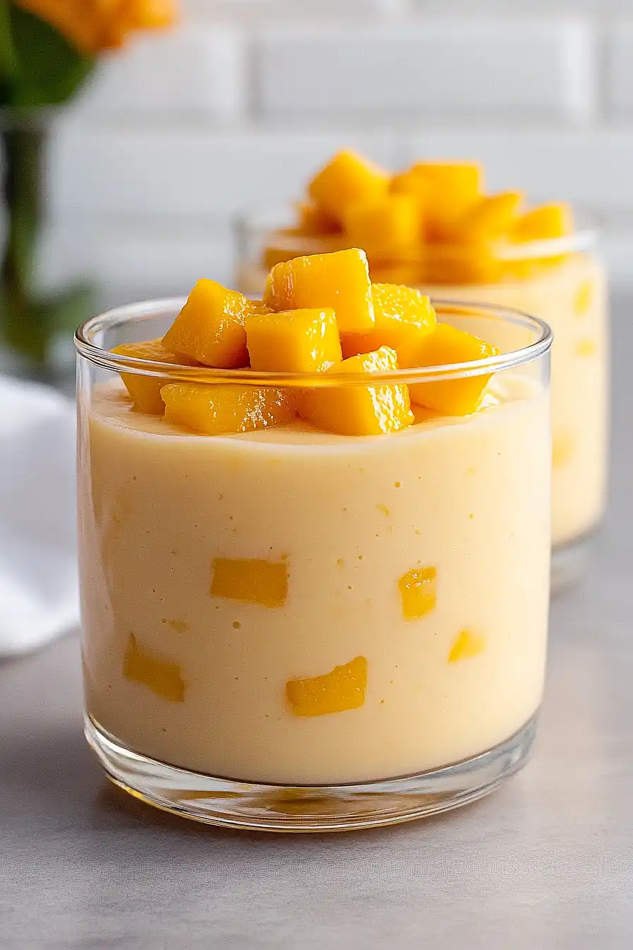 mango pudding