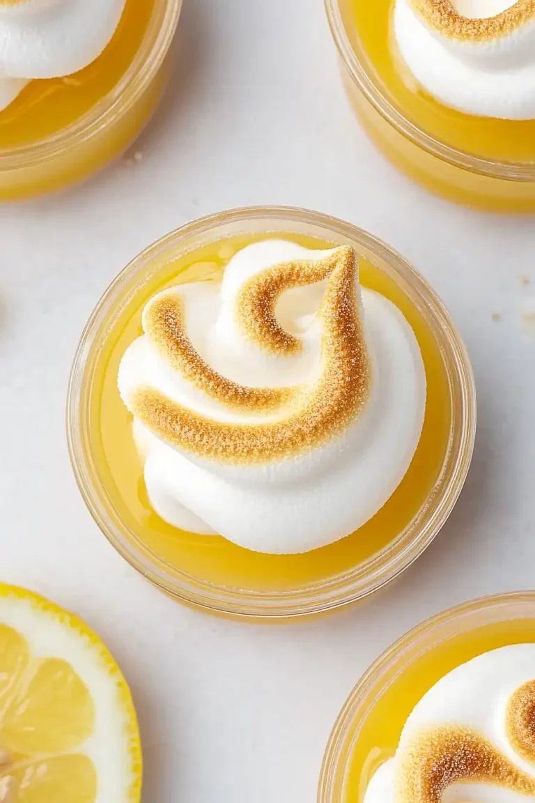 lemon meringue pie jello shots