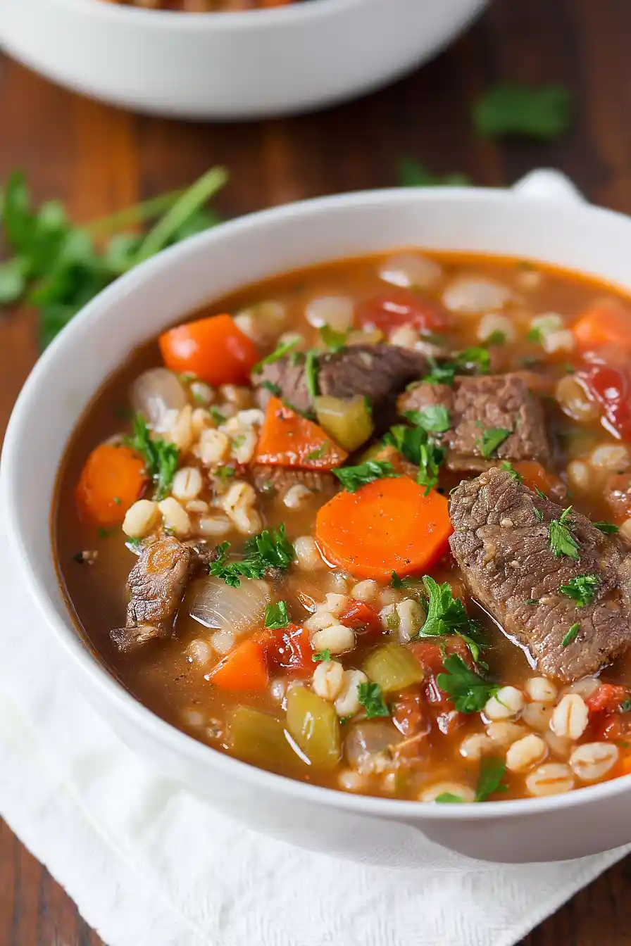 beef barley soup