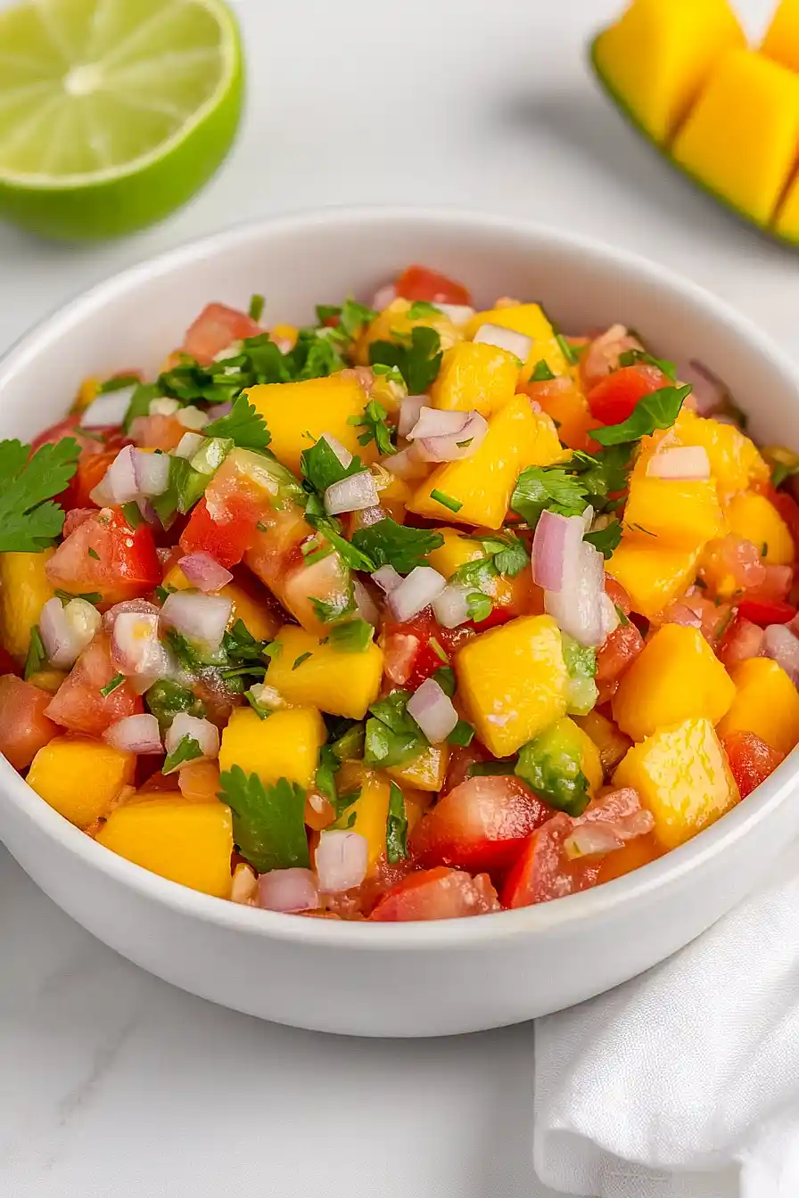 mango pico de gallo