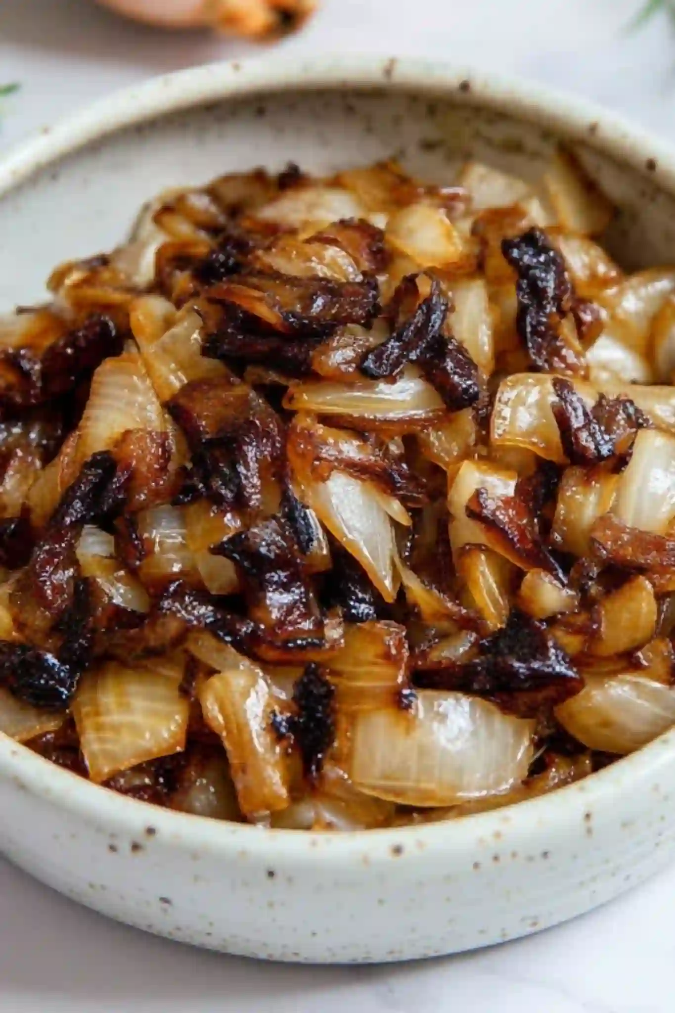 caramelized onions with brown sugar