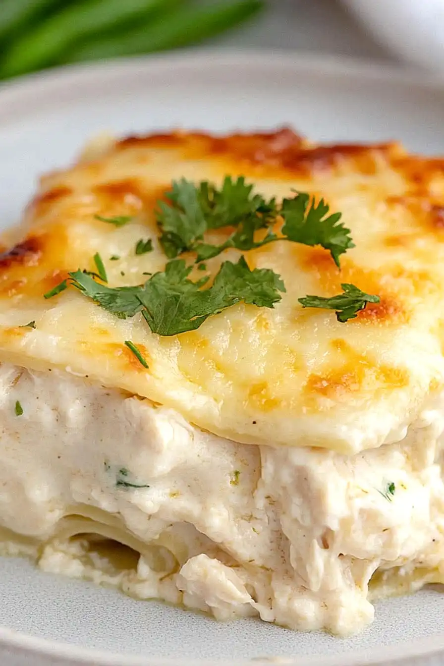 hatch green chile chicken lasagna