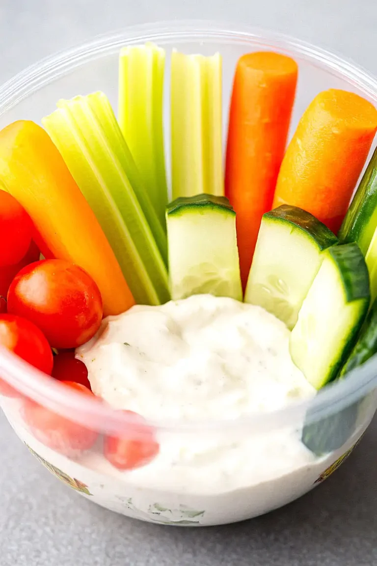 veggie sticks in a cup