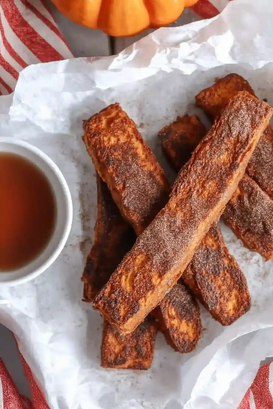 air fryer pumpkin french toast