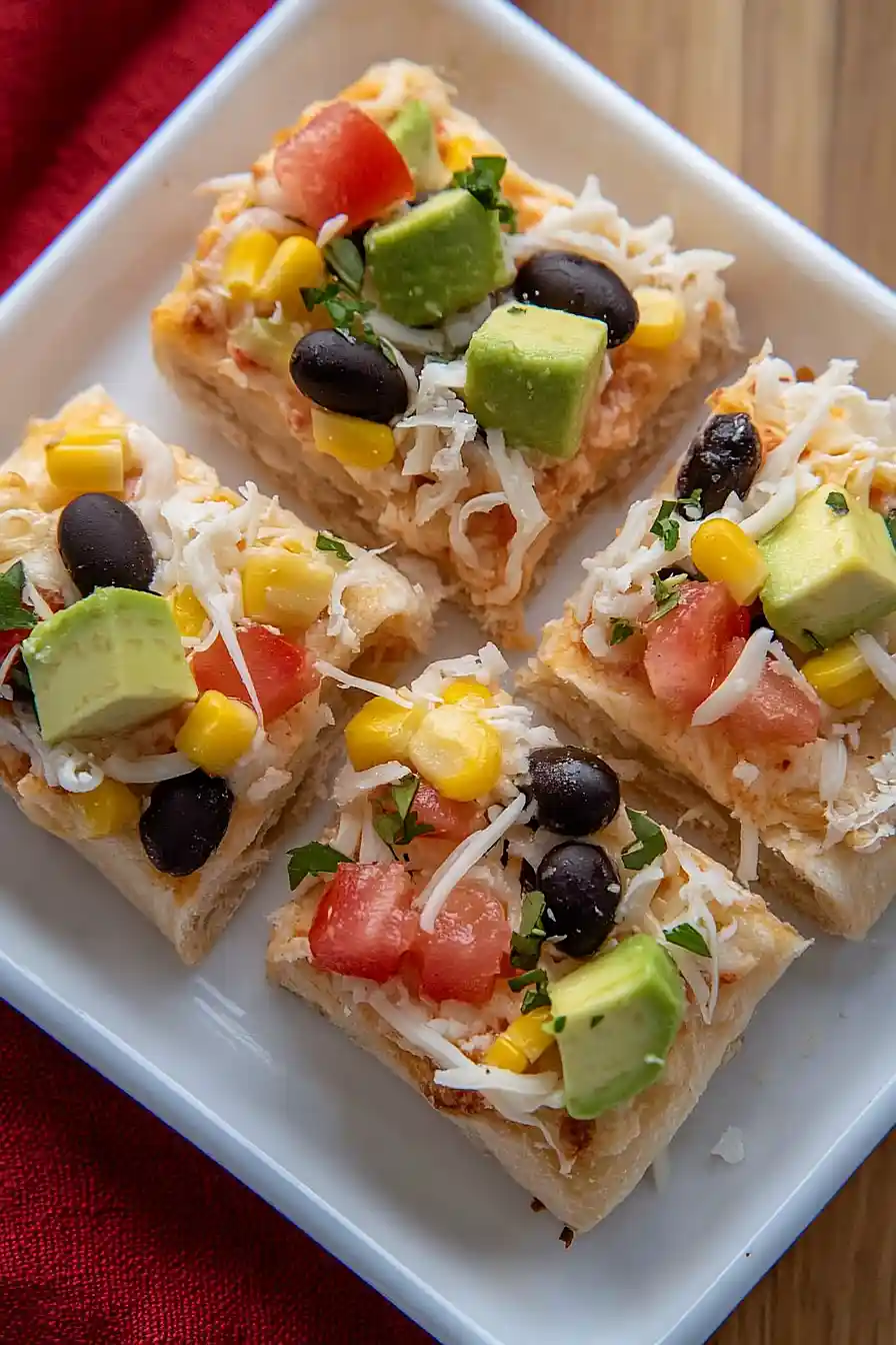 crescent roll mexican pizza