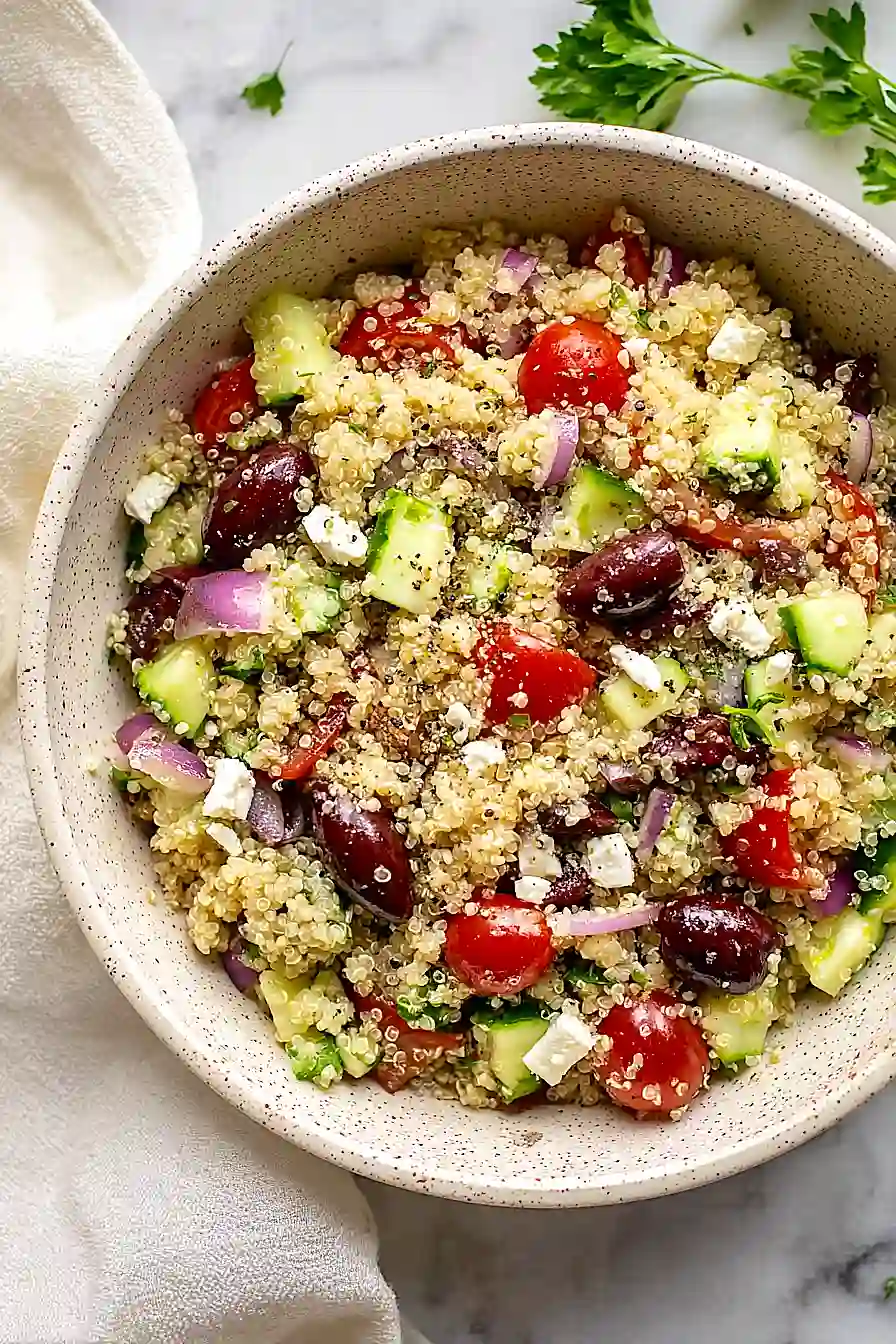 Mediterranean Quinoa Salad