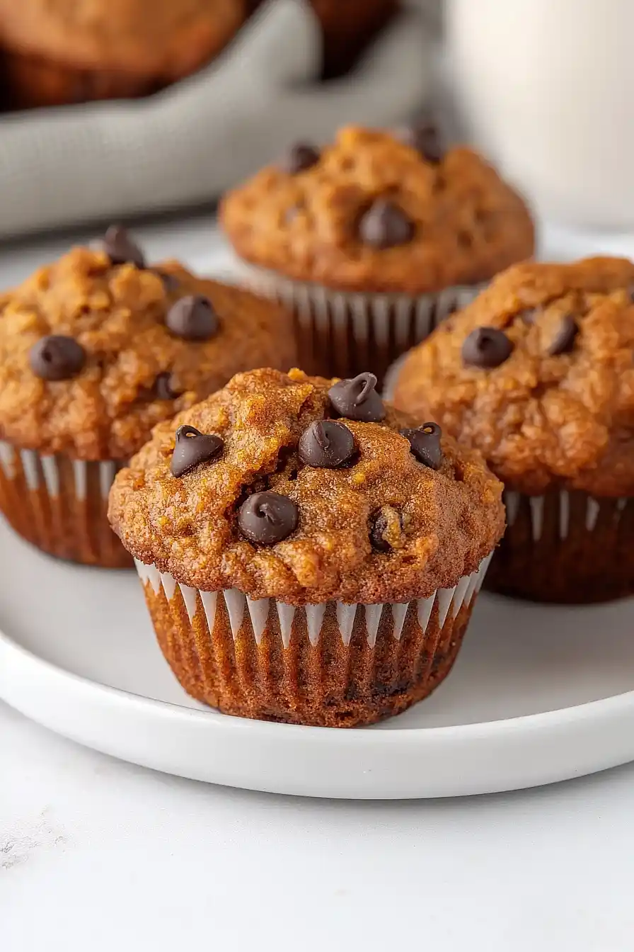 blender pumpkin muffins