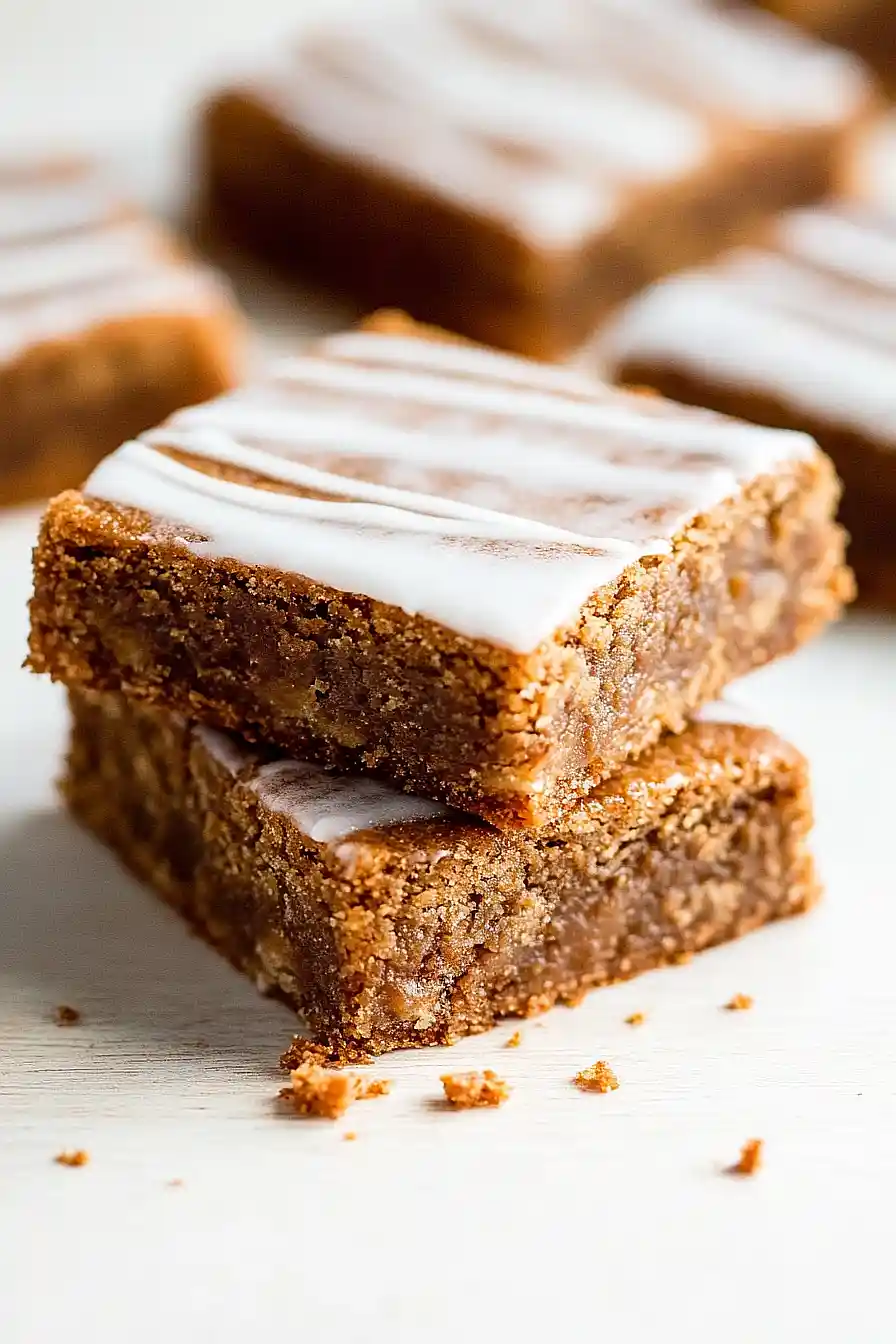 gingerbread bars