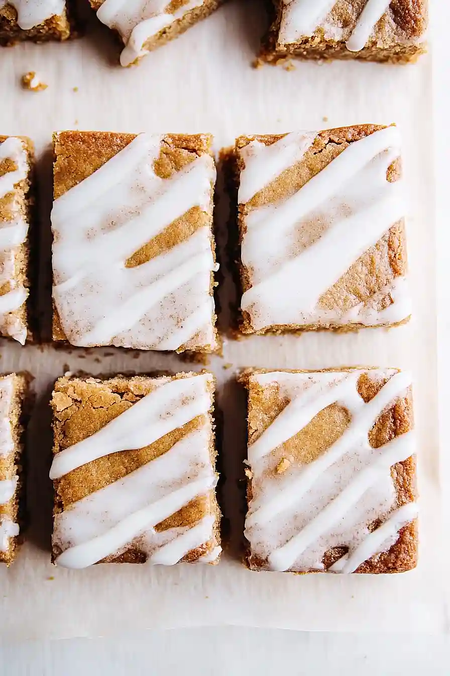 gingerbread bars