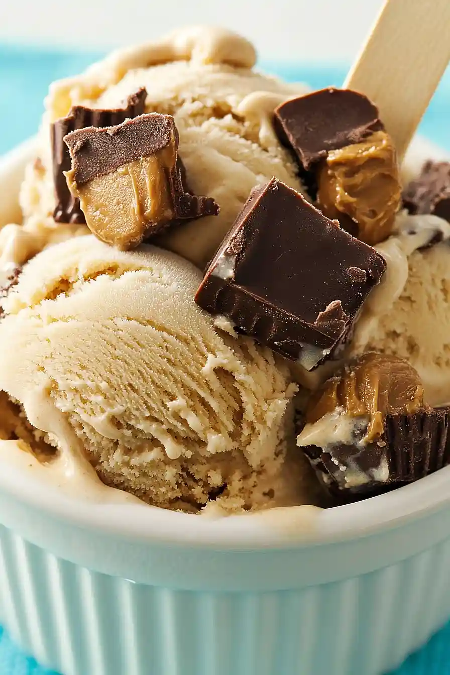 peanut butter ice cream without eggs