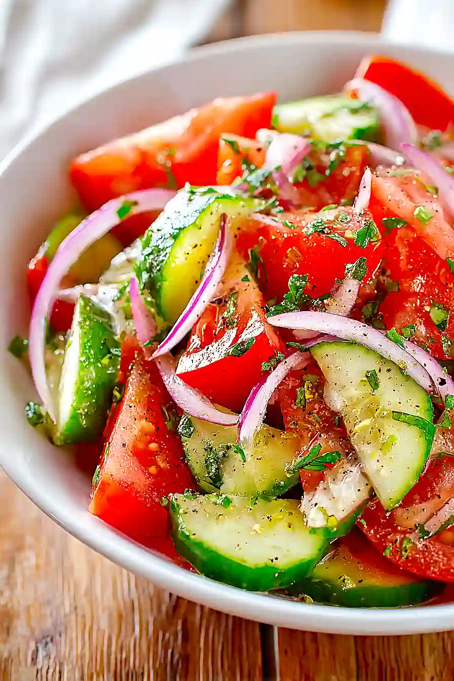 Tomato Cucumber Salad