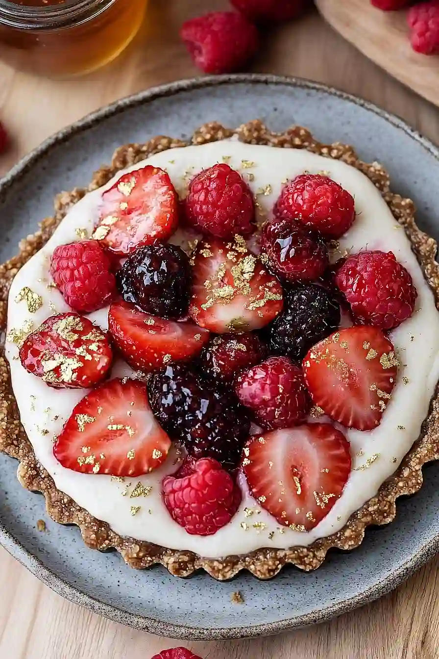 no bake fruit tart