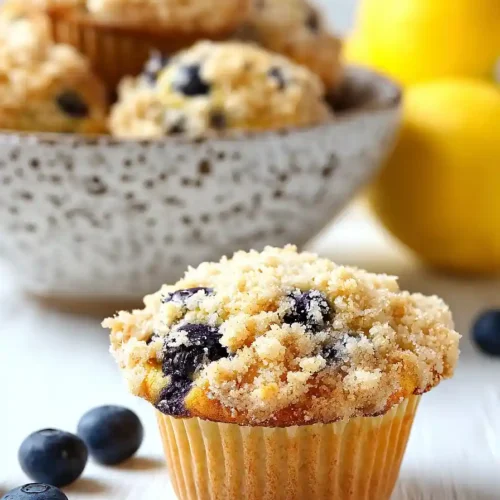 Blueberry Streusel Muffins
