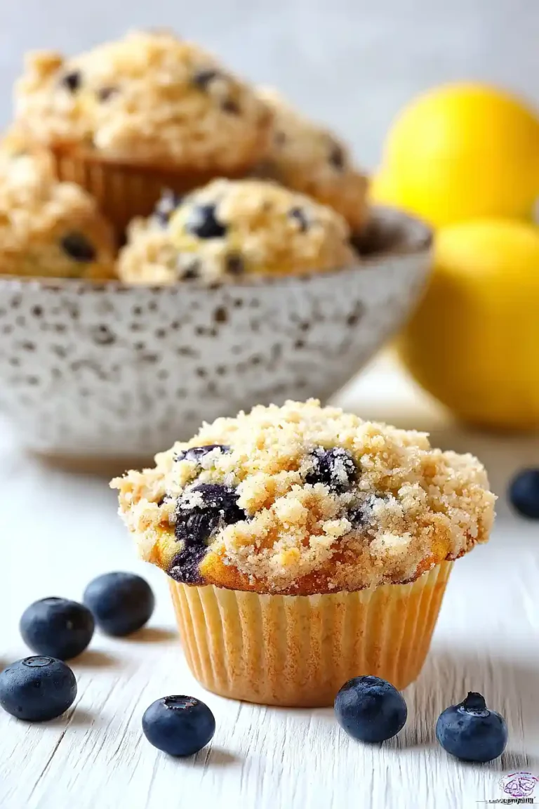 Blueberry Streusel Muffins