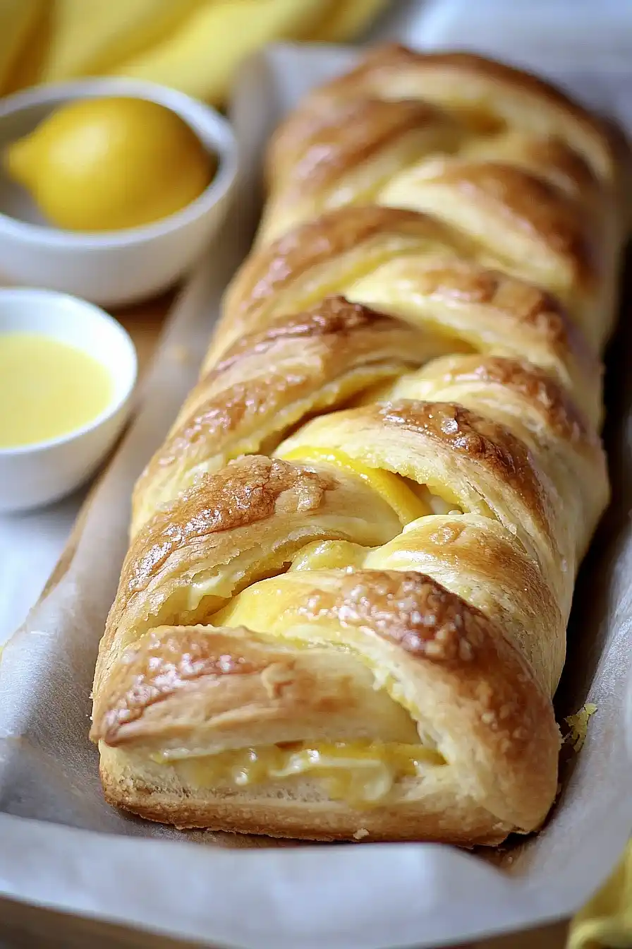 lemon cheesecake bread