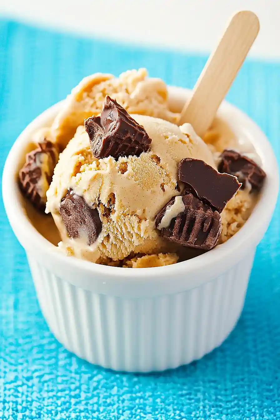 peanut butter ice cream without eggs