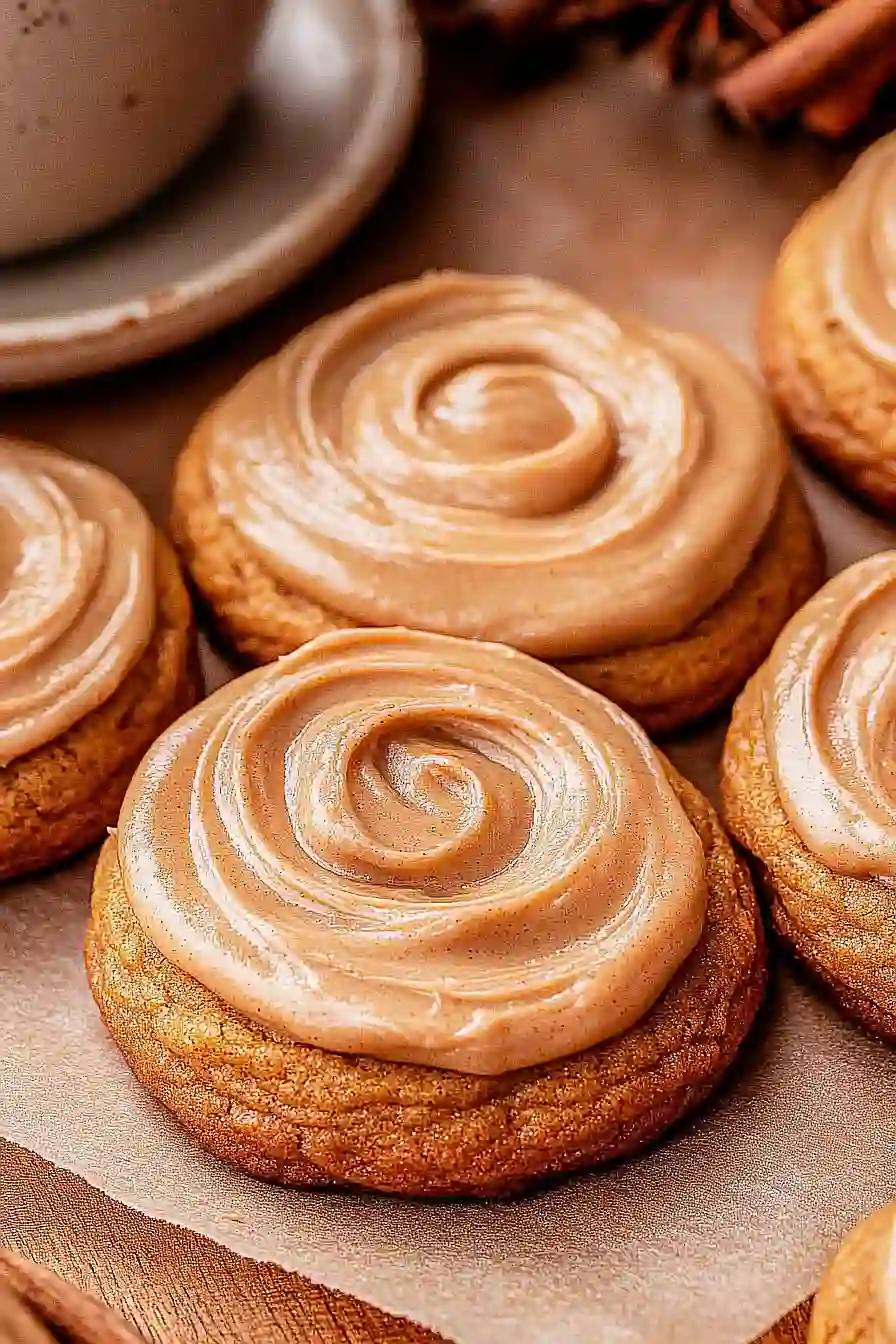 pumpkin spice latte cookies