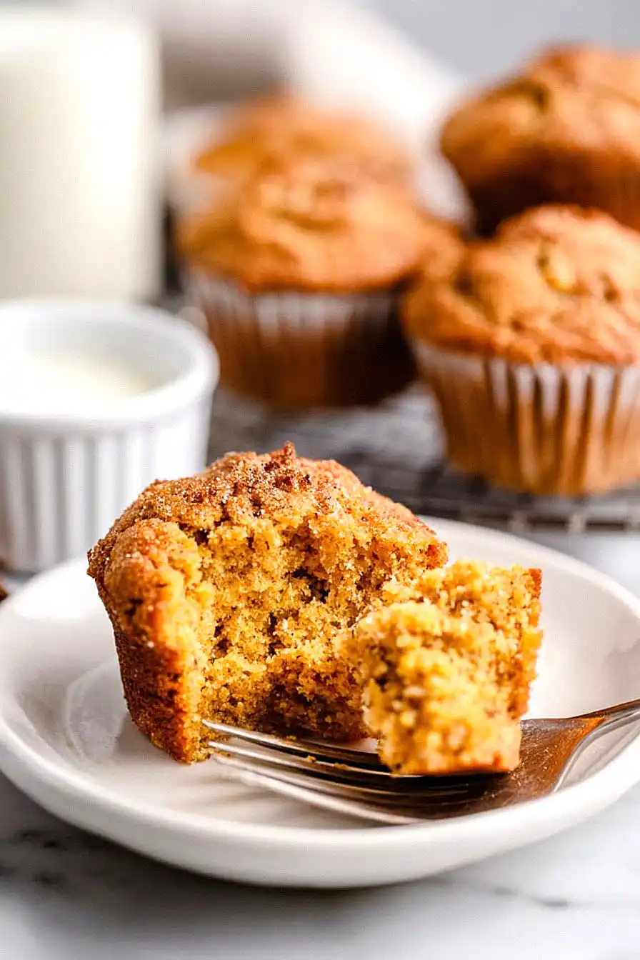 air fryer pumpkin muffins
