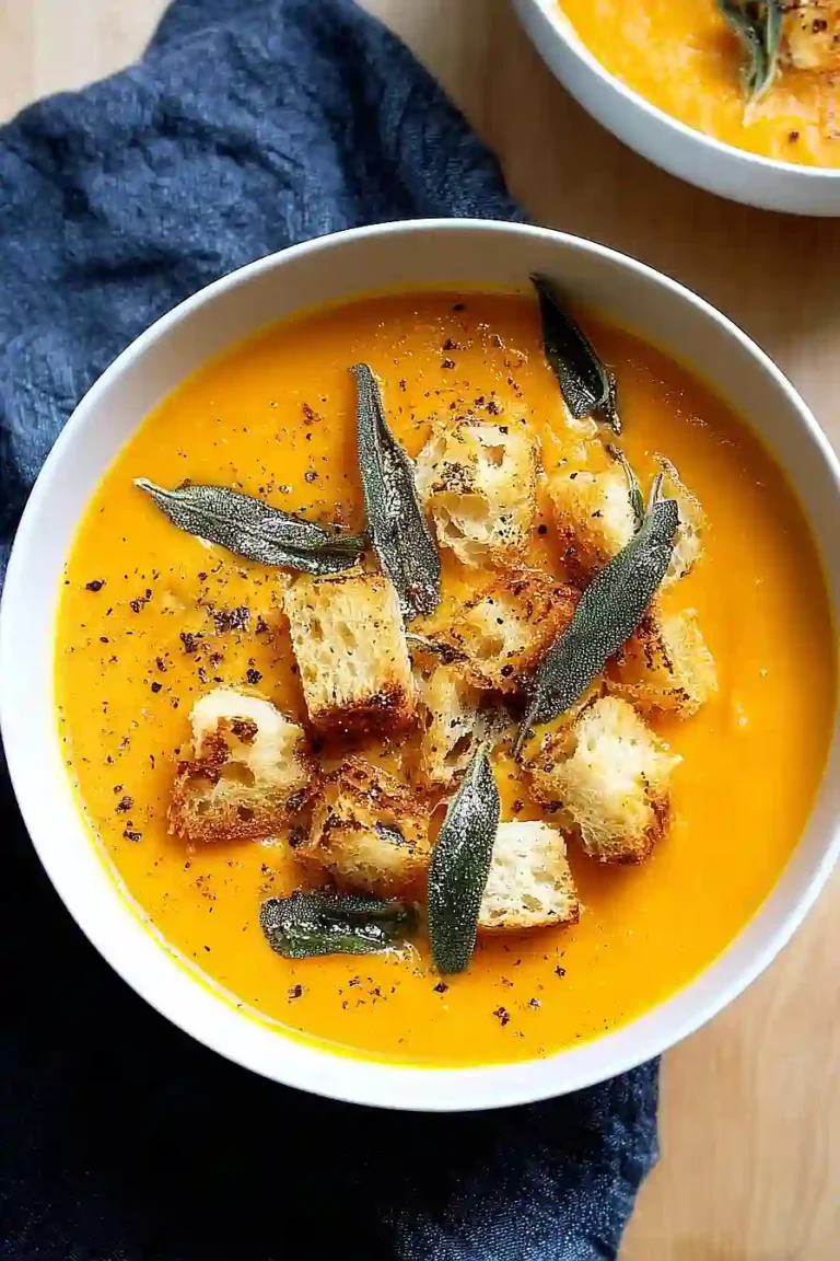 roasted garlic squash soup