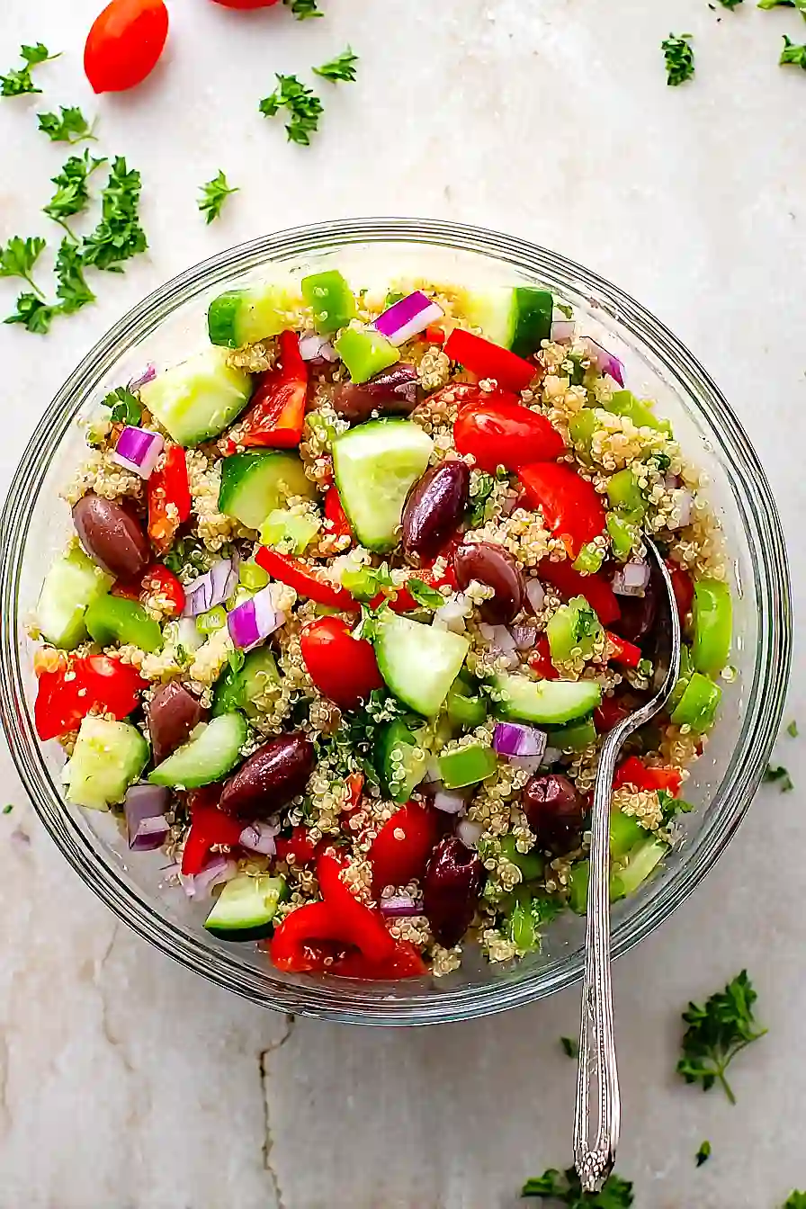 Mediterranean Quinoa Salad