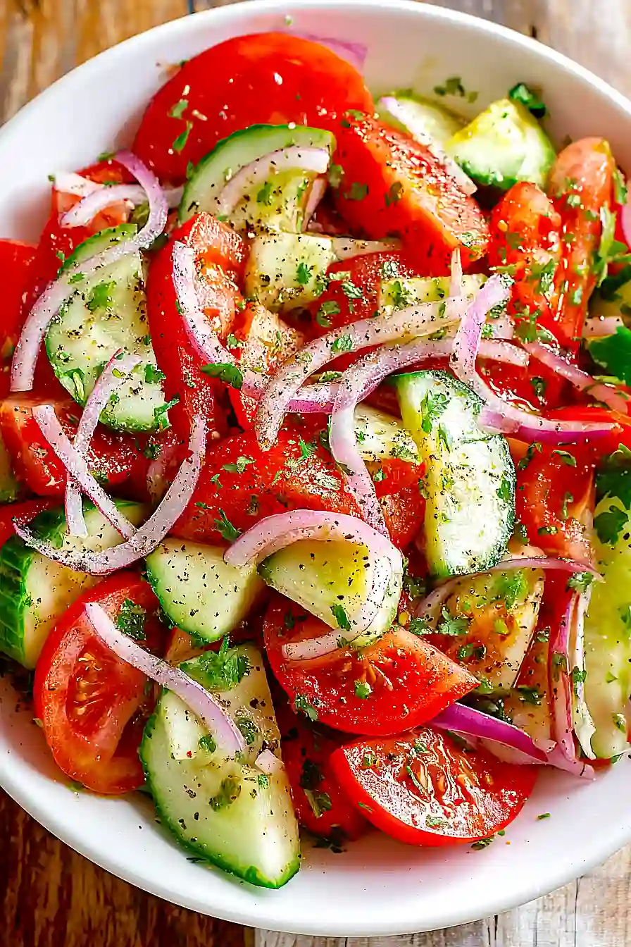 Tomato Cucumber Salad