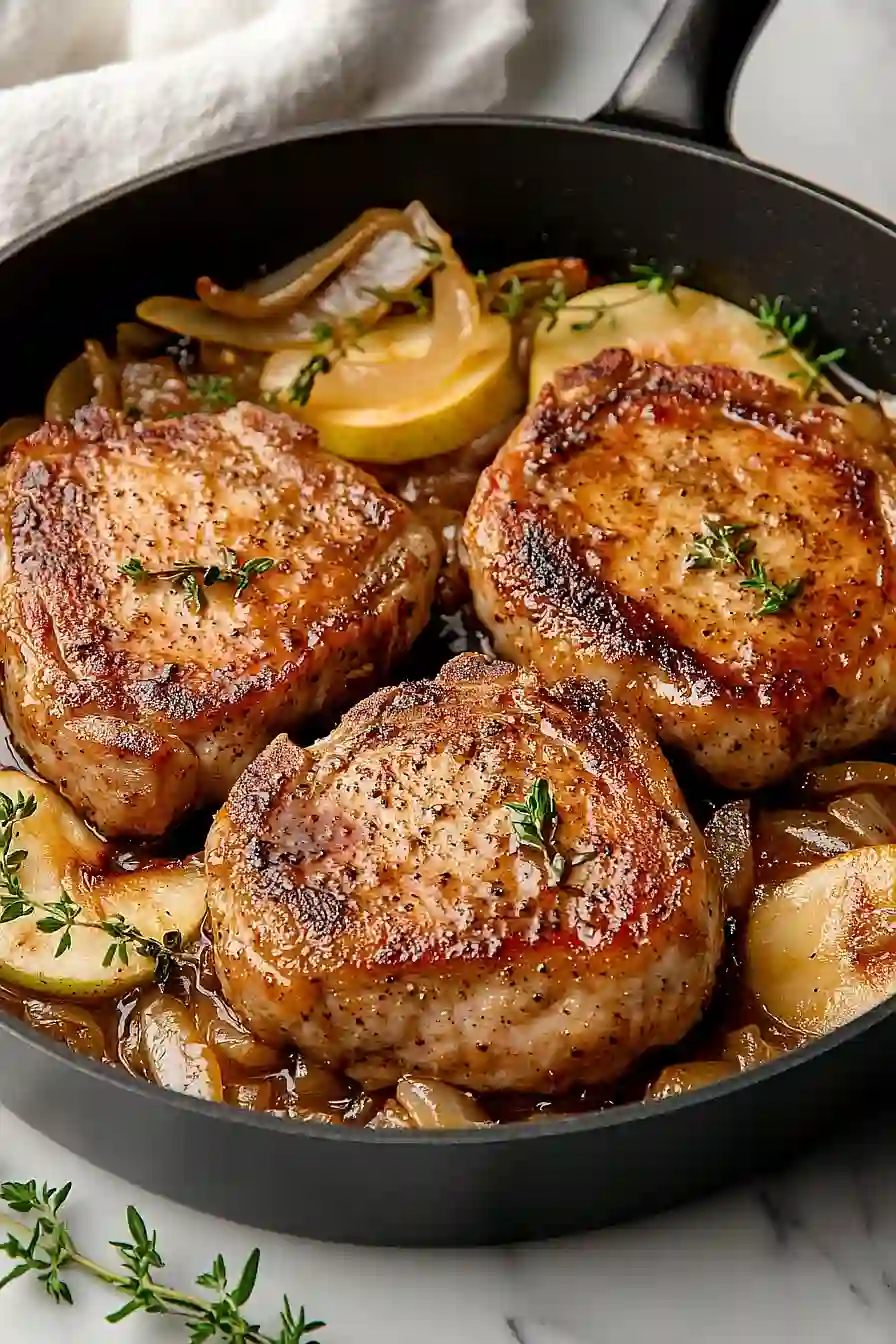apple butter pork chops