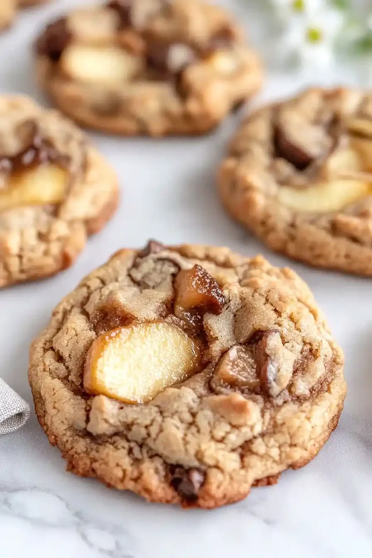 caramel apple cake mix cookies