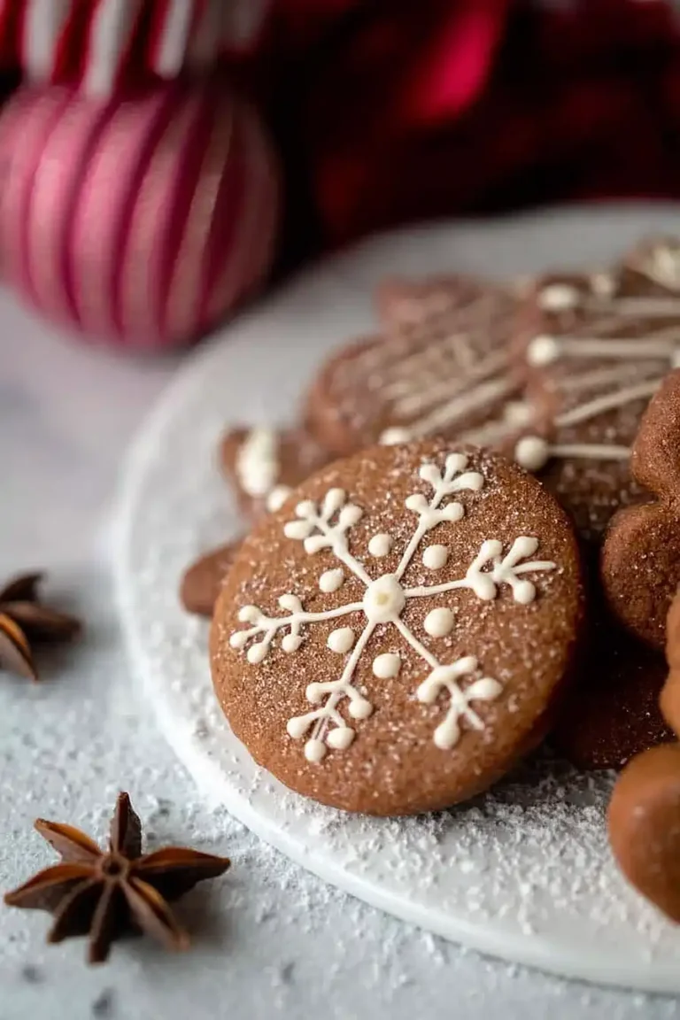 spiced chai gingerbread cookies
