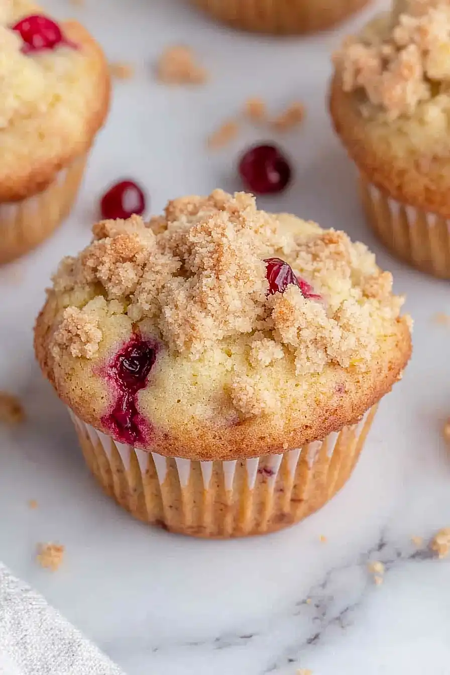 gluten free cranberry orange muffins