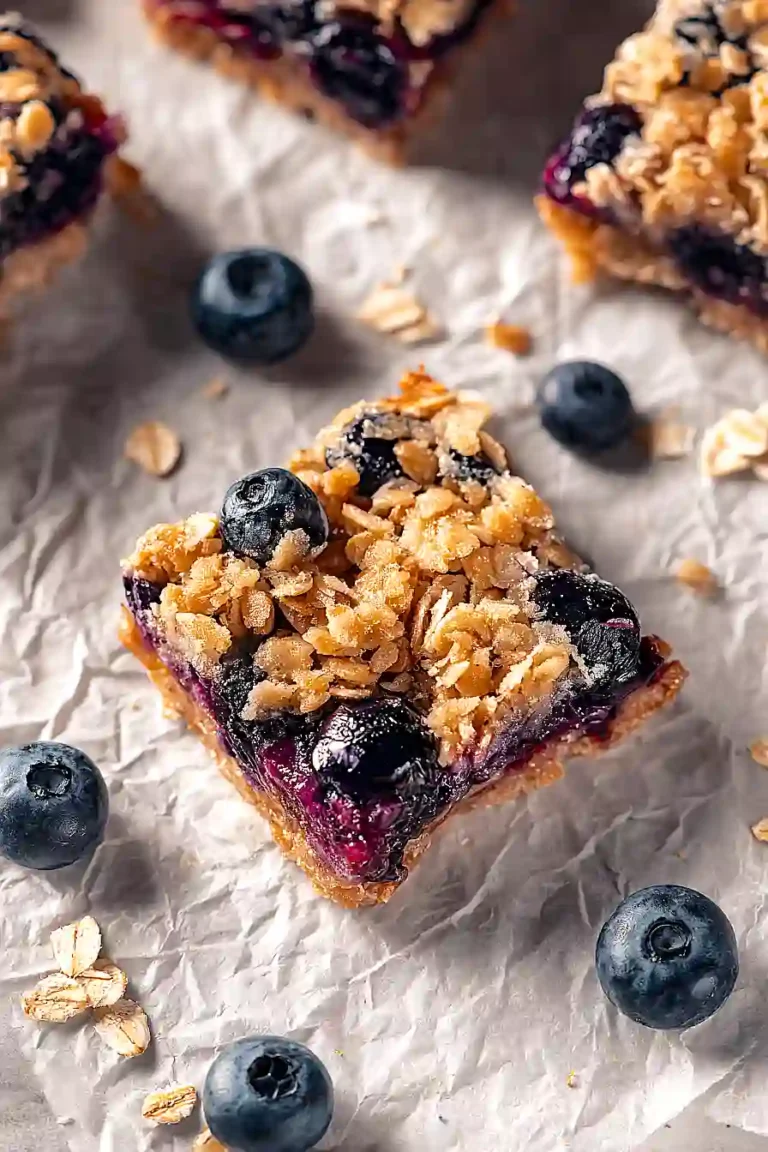 Blueberry Oatmeal Bars