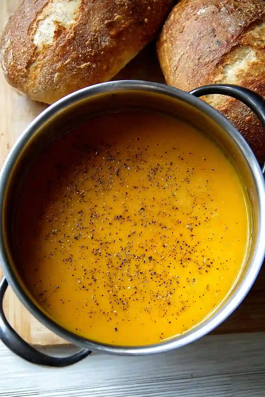 roasted garlic squash soup