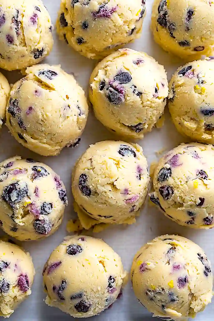 Lemon Blueberry Cookies