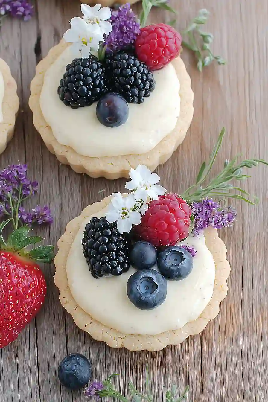 sugar cookie fruit tart