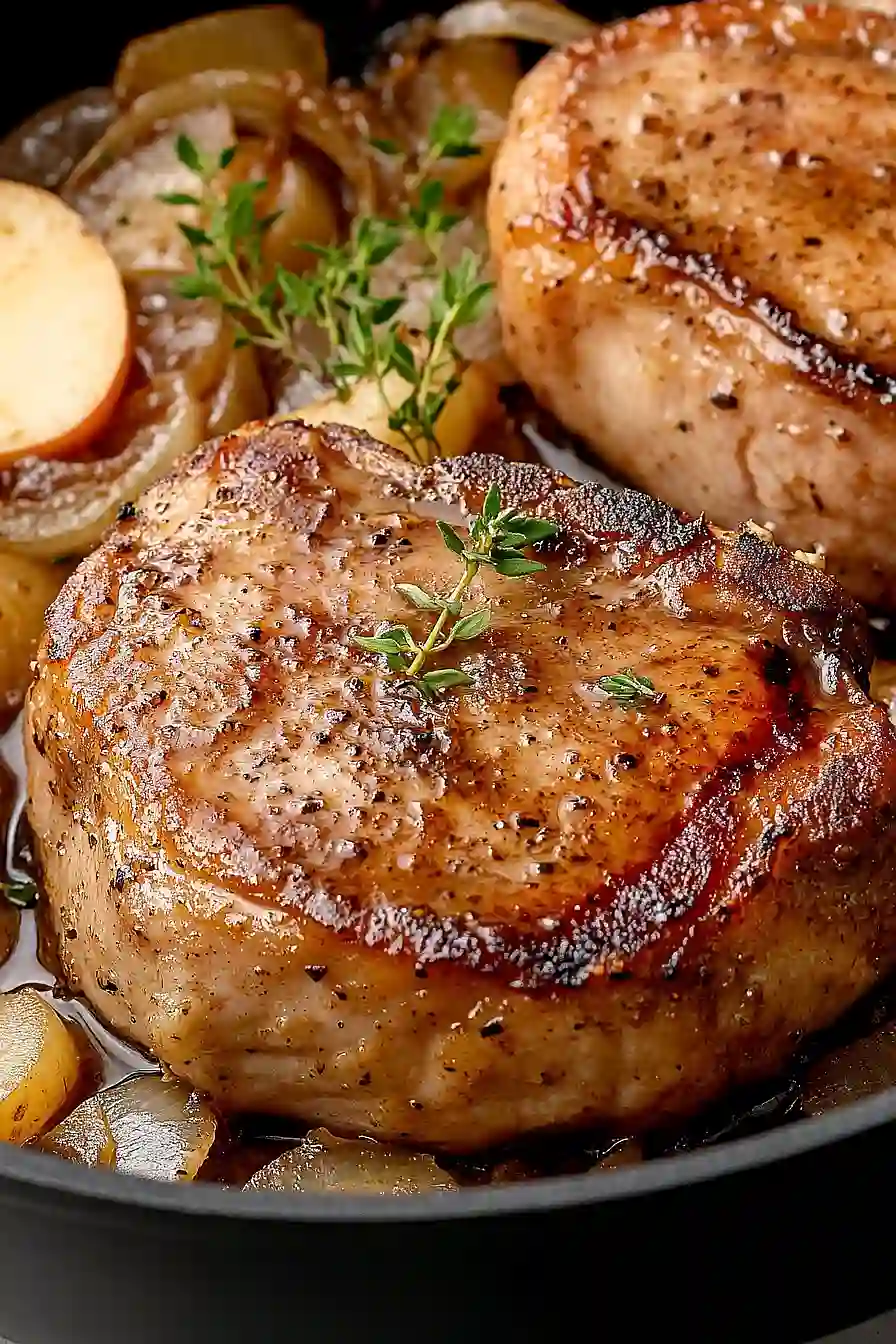 apple butter pork chops