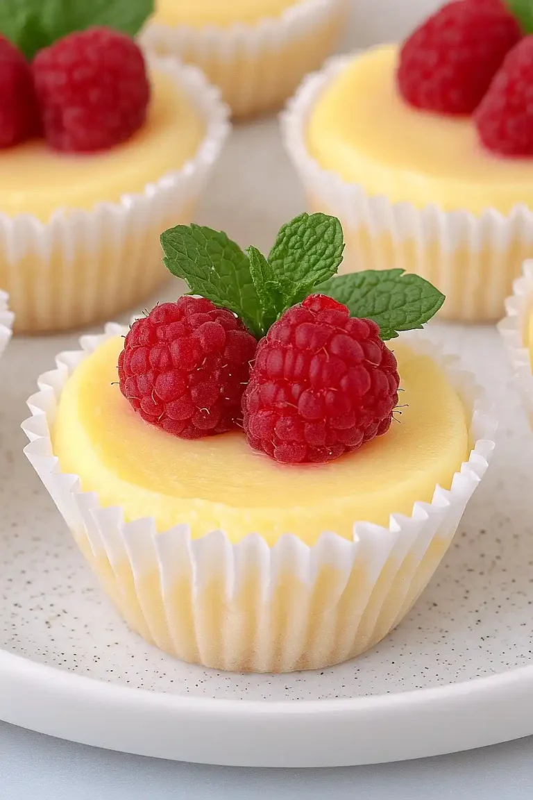 lemon cheesecake mini cups