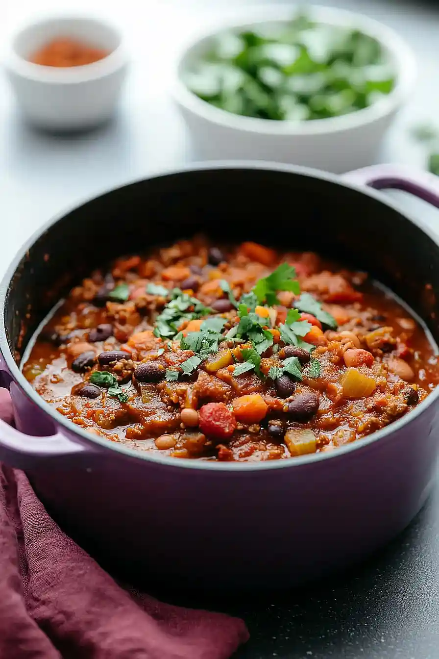 vegetarian pumpkin chili