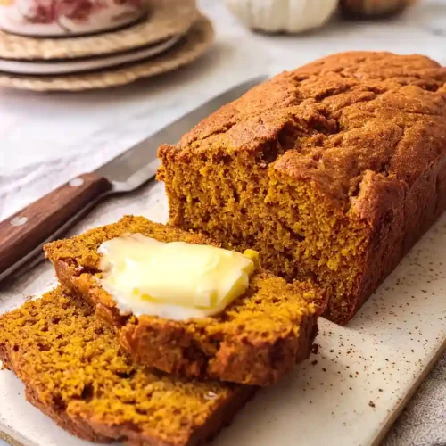 pumpkin einkorn banana bread