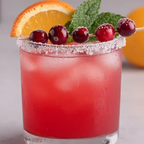 cranberry ginger margarita