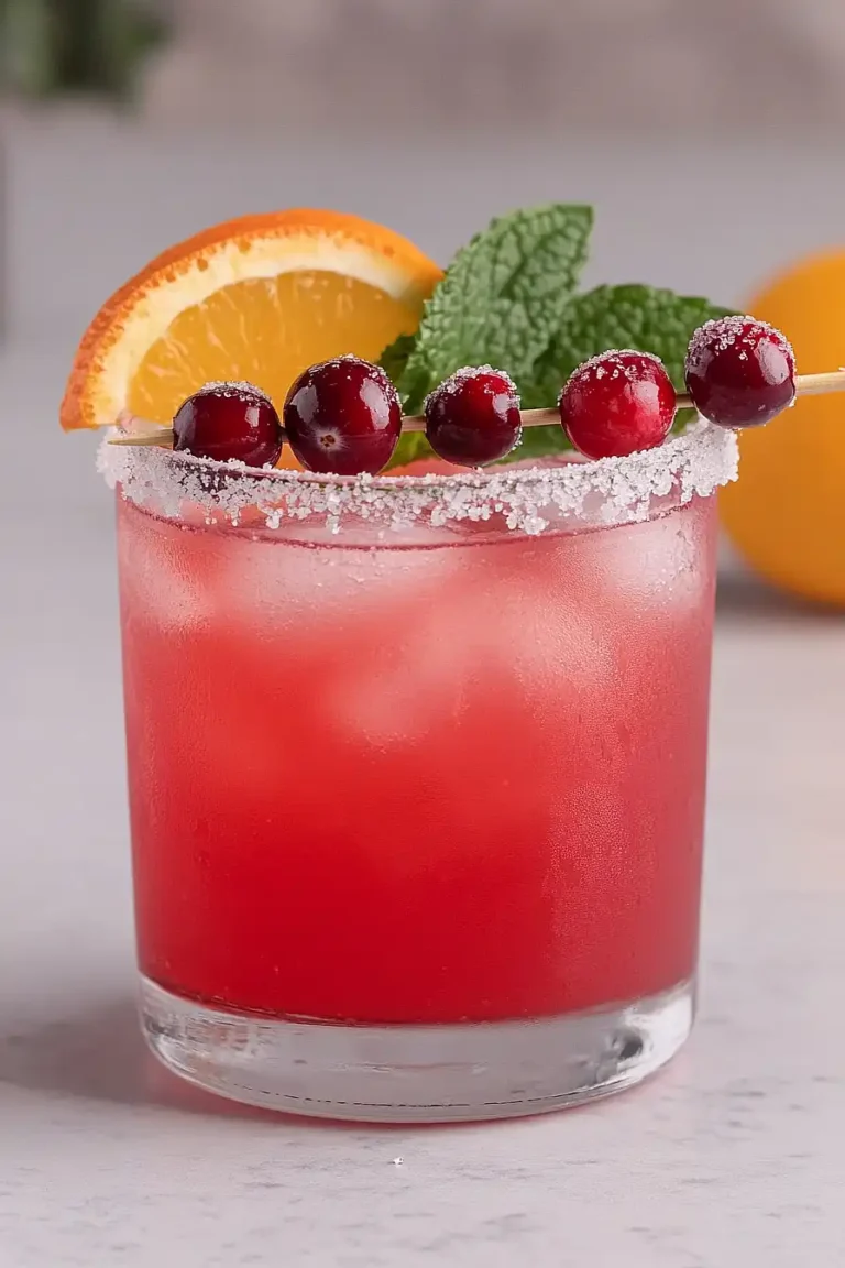 cranberry ginger margarita