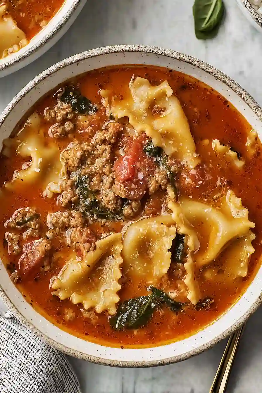 Gluten Free Lasagna Soup