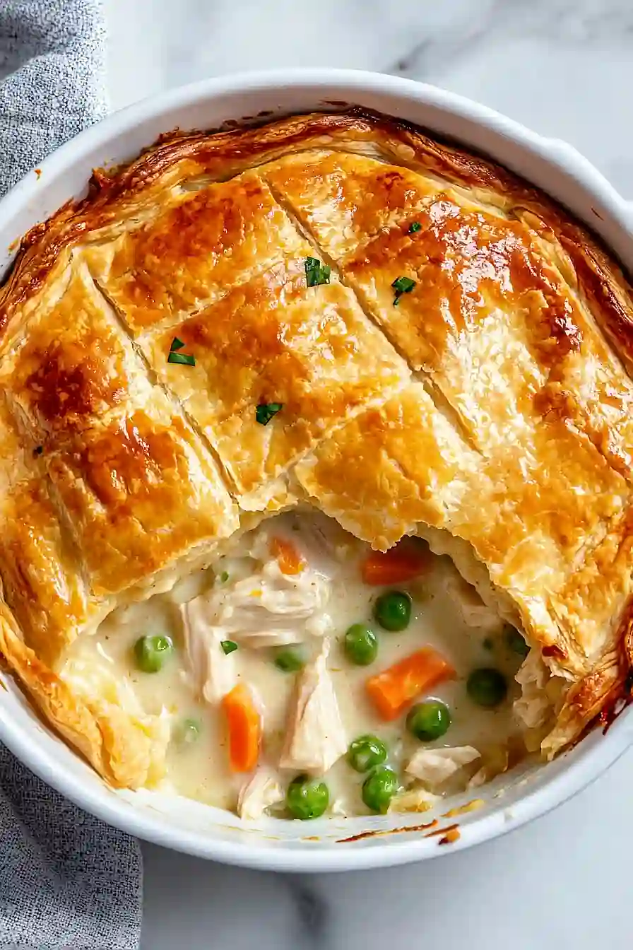 air fryer chicken pot pie