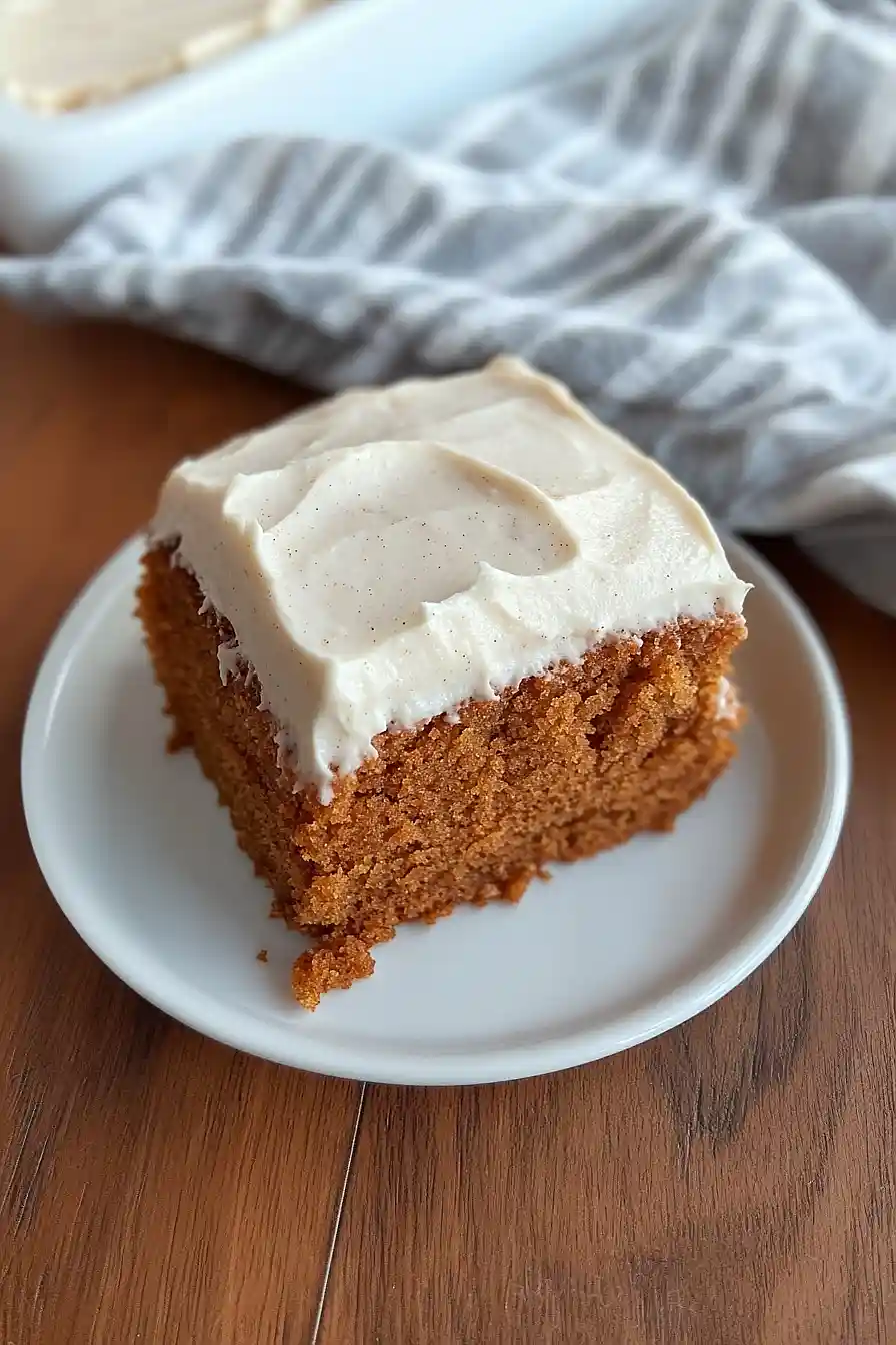 pumpkin spice cake without eggs