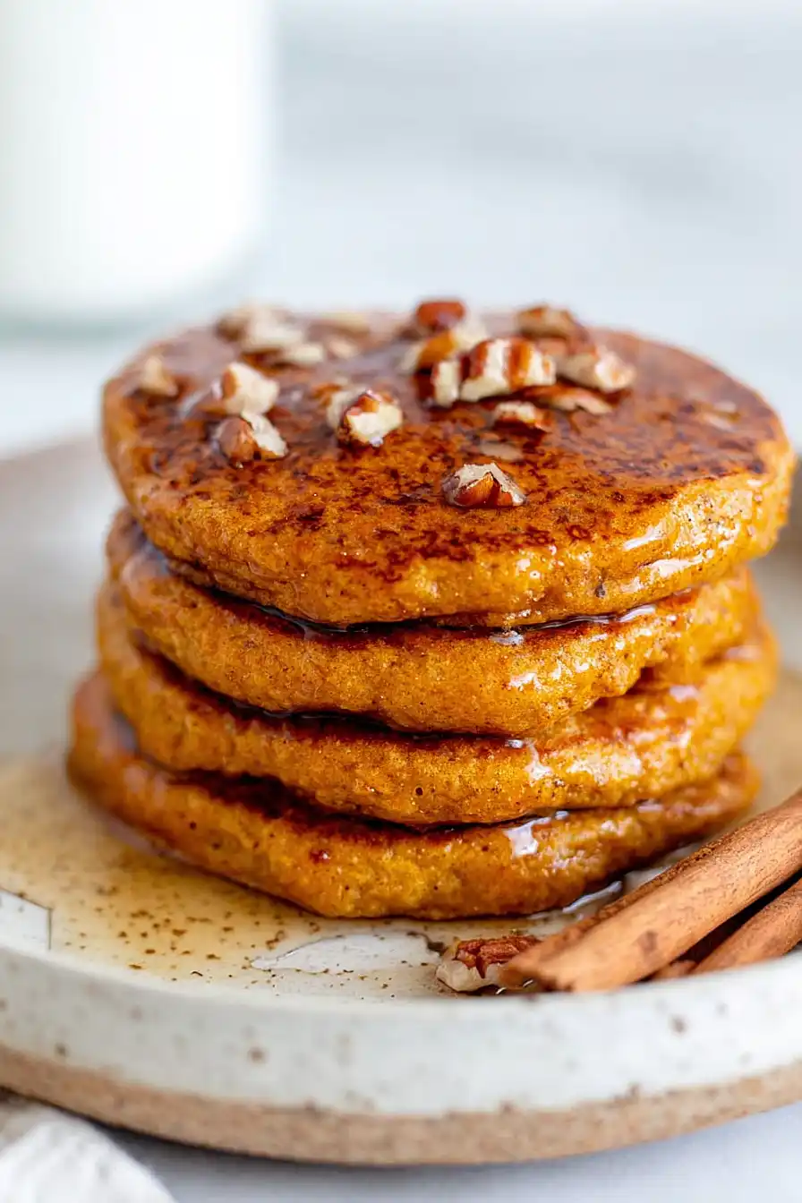 pumpkin protein pancakes