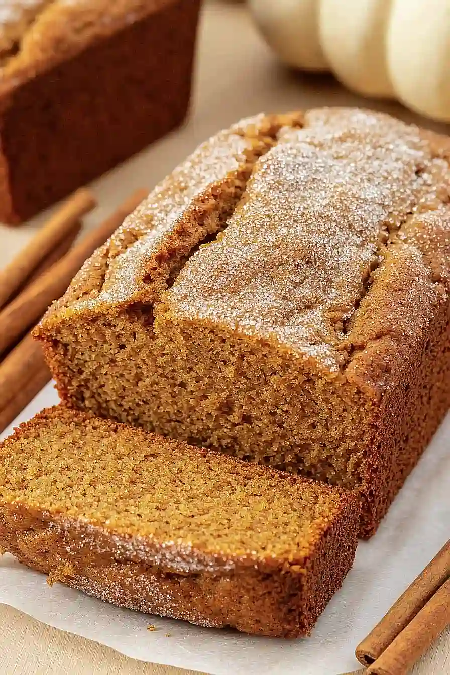 two ingredient pumpkin bread