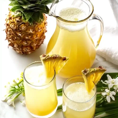 pineapple agua fresca