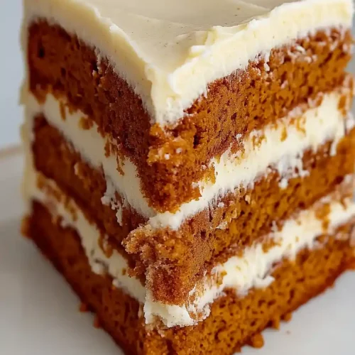 pumpkin spice layer cake