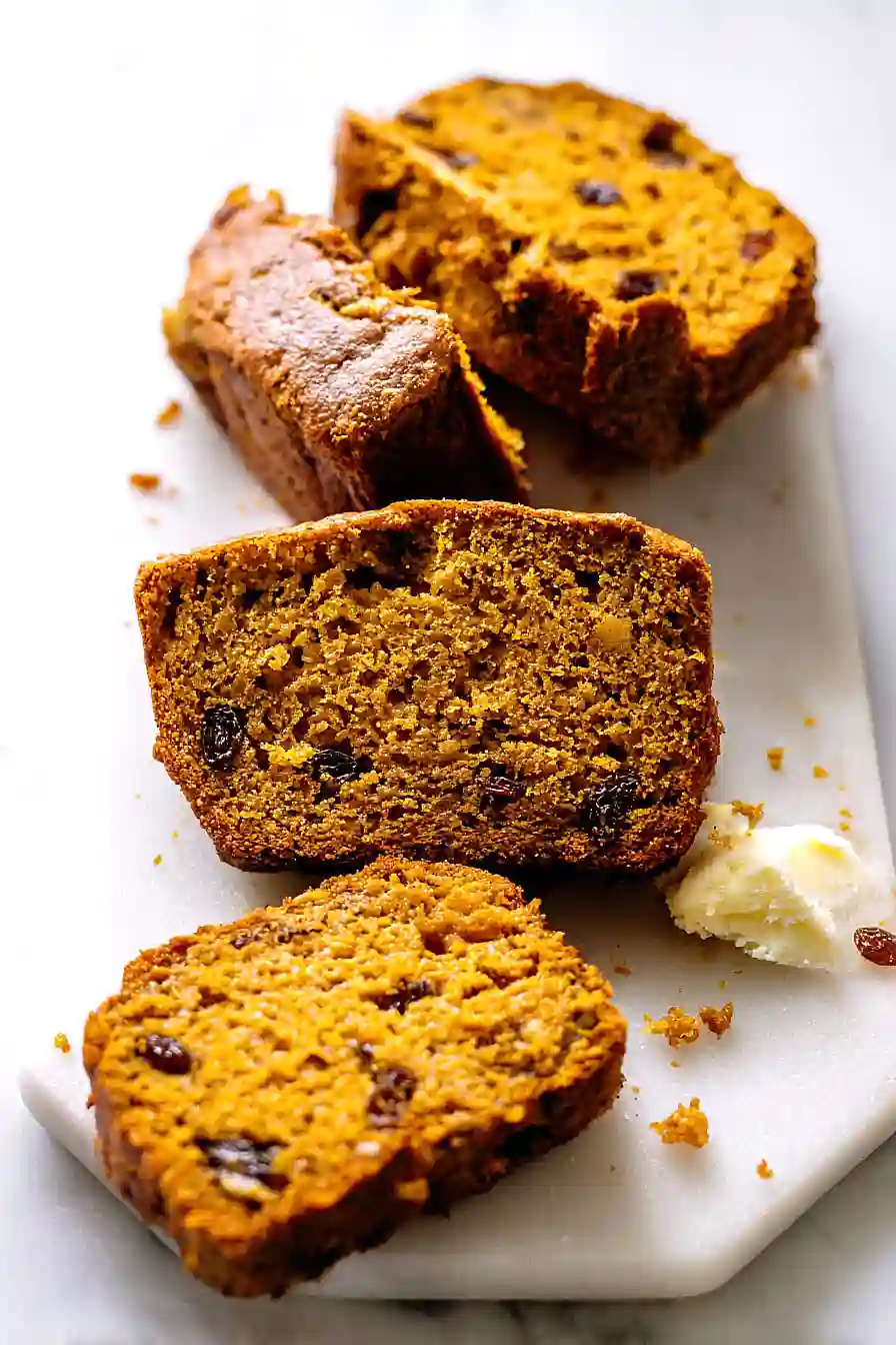 no added sugar pumpkin banana bread